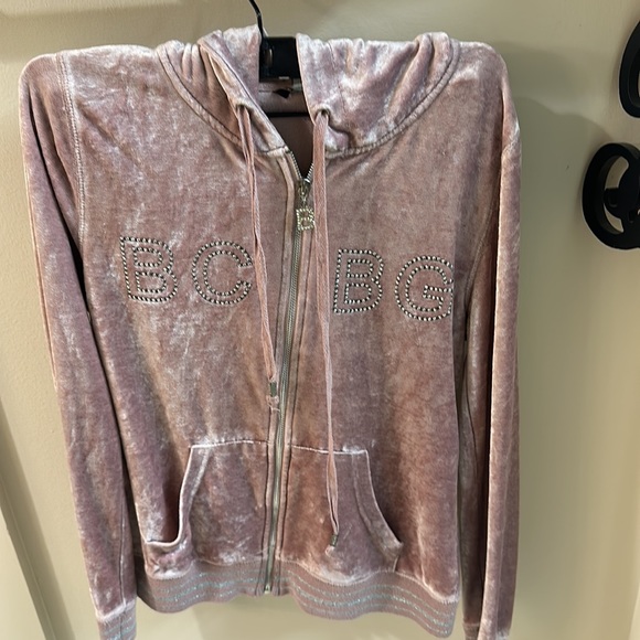 Soft sweatshirt jacket with hoodie - Picture 5 of 5